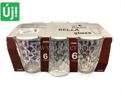 ÜVEGPOHÁR 6DB-OS 200ML SADA / 8