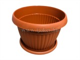 VIRÁGCSERÉP + ALÁTÉT BELLA 24CM / 15